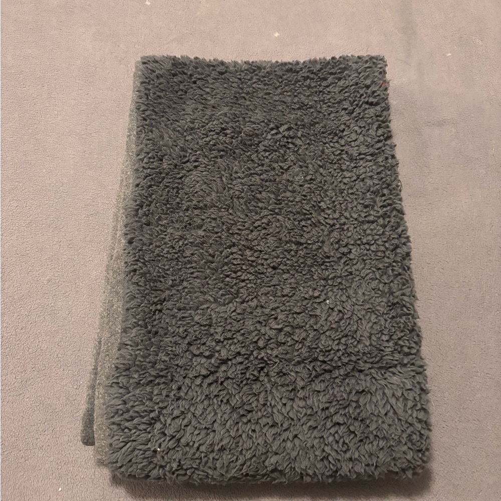 Gray Fuzzy infinity scarf